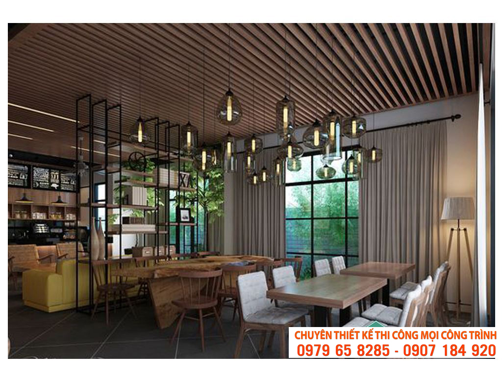 Nội thất cafe giá rẻ tại quận 2