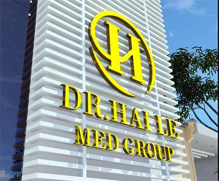 Bảng hiệu thẩm Mỹ đẹp DR HAI LE