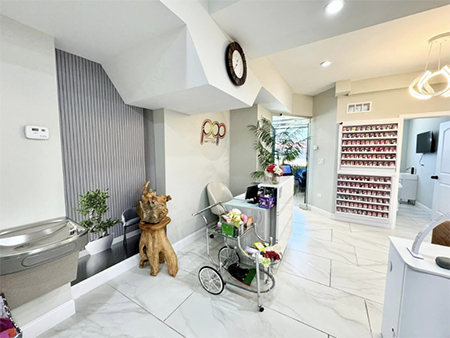 Thiết kế Tiệm Nail ở Mỹ