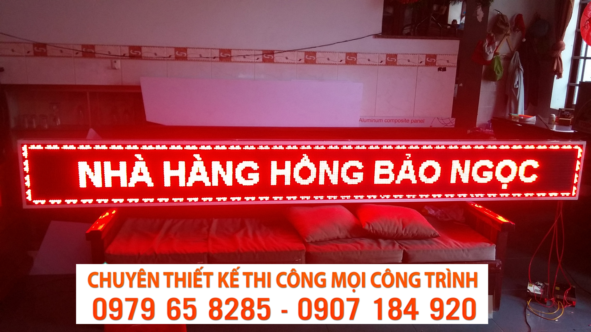 Bảng điện tử led đẹp giá rẻ quận 2