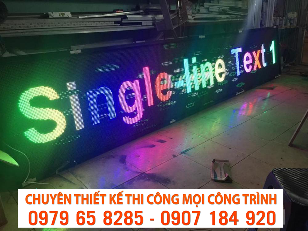 Bảng điện tử led đẹp giá rẻ quận 6