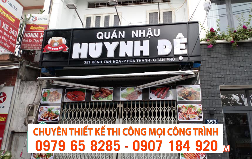 Bảng hiệu Aluminium giá rẻ tại Quận 4