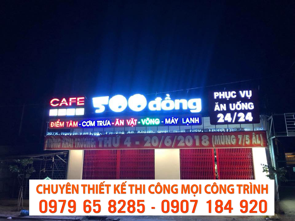 Bảng hiệu Aluminium giá rẻ tại Quận 1