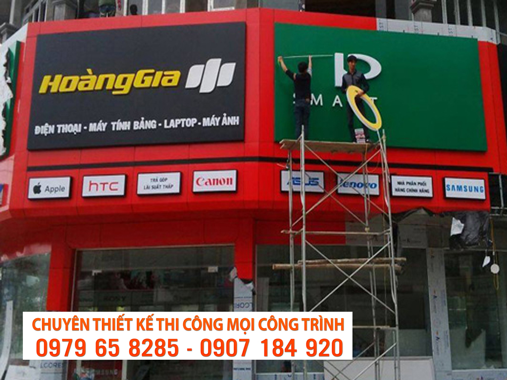 Bảng hiệu Aluminium giá rẻ tại Quận 8