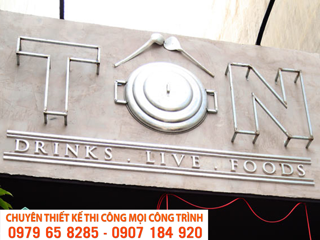 Bảng hiệu nghệ thuật giá rẻ tại Quận 5