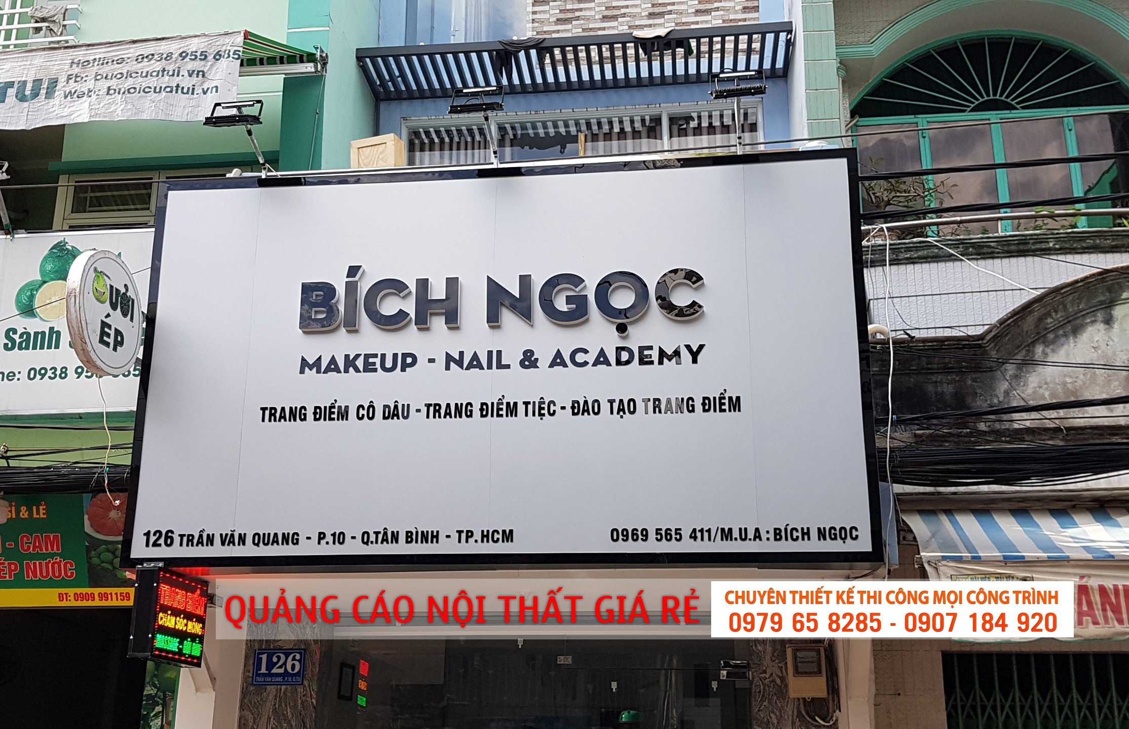 Bảng hiệu alu giá rẻ đẹp tại Quận 7 - TPHCM