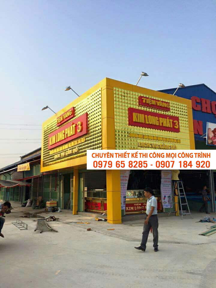 Bảng hiệu khối nhôm 3D giá rẻ tại Quận 7 - TPHCM