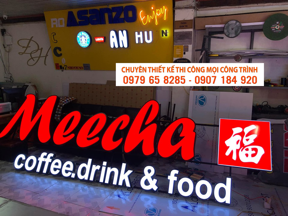 Bảng hiệu thanh lam nhôm sắt giá rẻ tại TPHCM