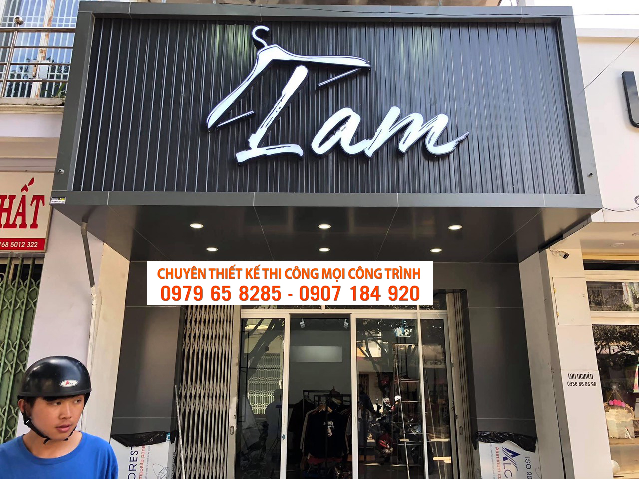 Bảng hiệu tôn đẹp giá rẻ tại Quận 2 - TPHCM