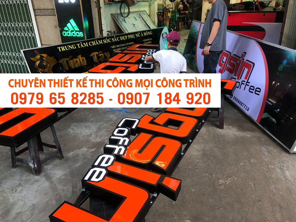 Chữ quảng cáo mica giá rẻ đẹp tại Quận 2 - TPHCM