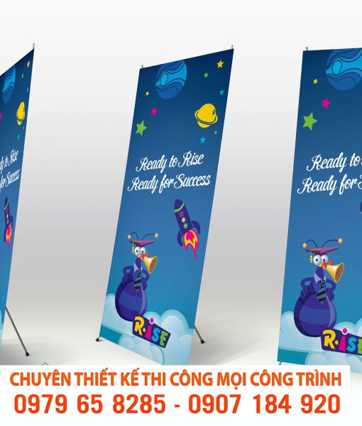 X Standee đẹp giá rẻ tại quận 3