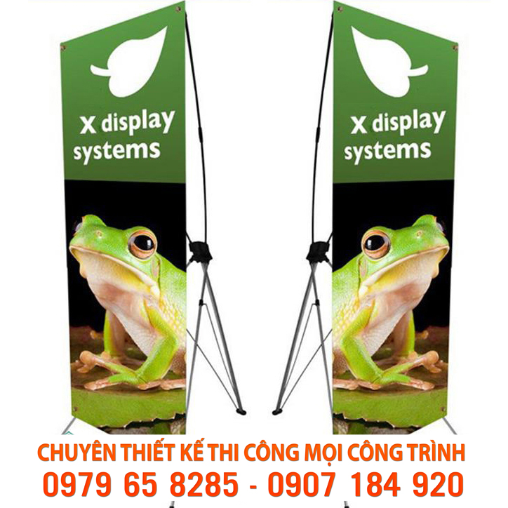 X Standee đẹp giá rẻ tại quận 4