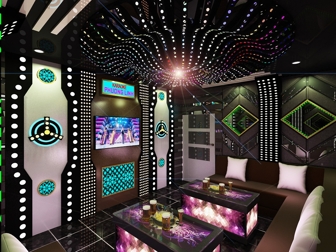 Nội thất karaoke Phố Xanh giá rẻ TPHCM 2